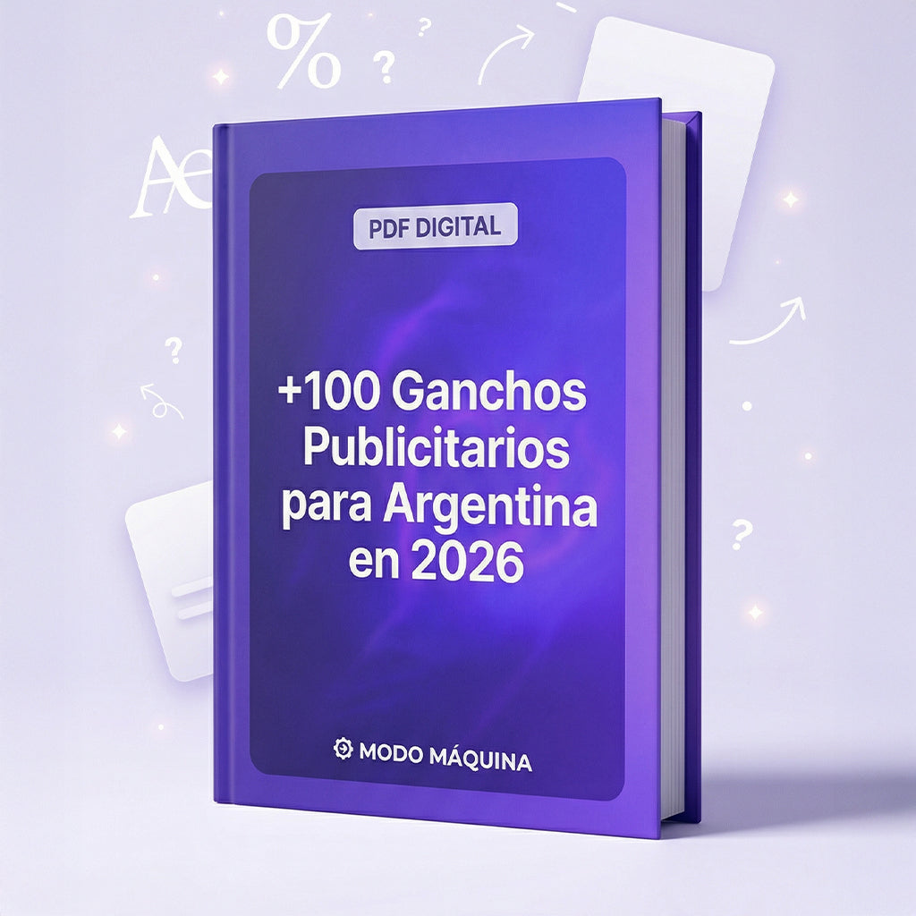+100 Ganchos Publicitarios probados en Argentina (2026)