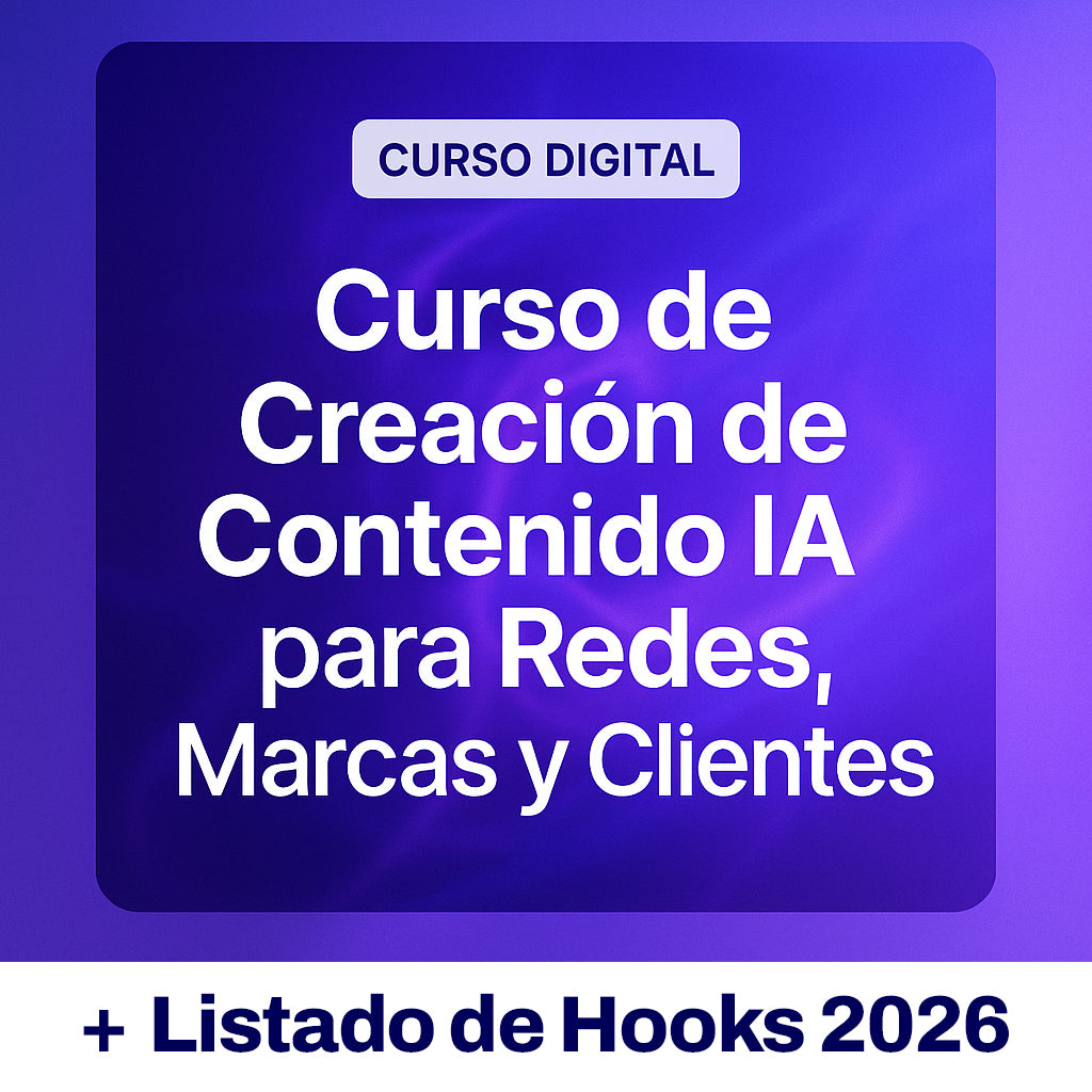 Curso IA + Listado de Mejores Hooks
